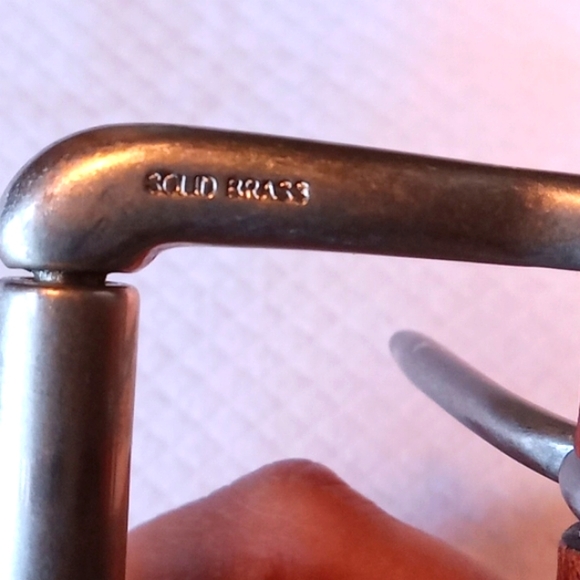 Columbia Leather Belt Size 36"-38" Color: Brown (Unisex) - Picture 7 of 7